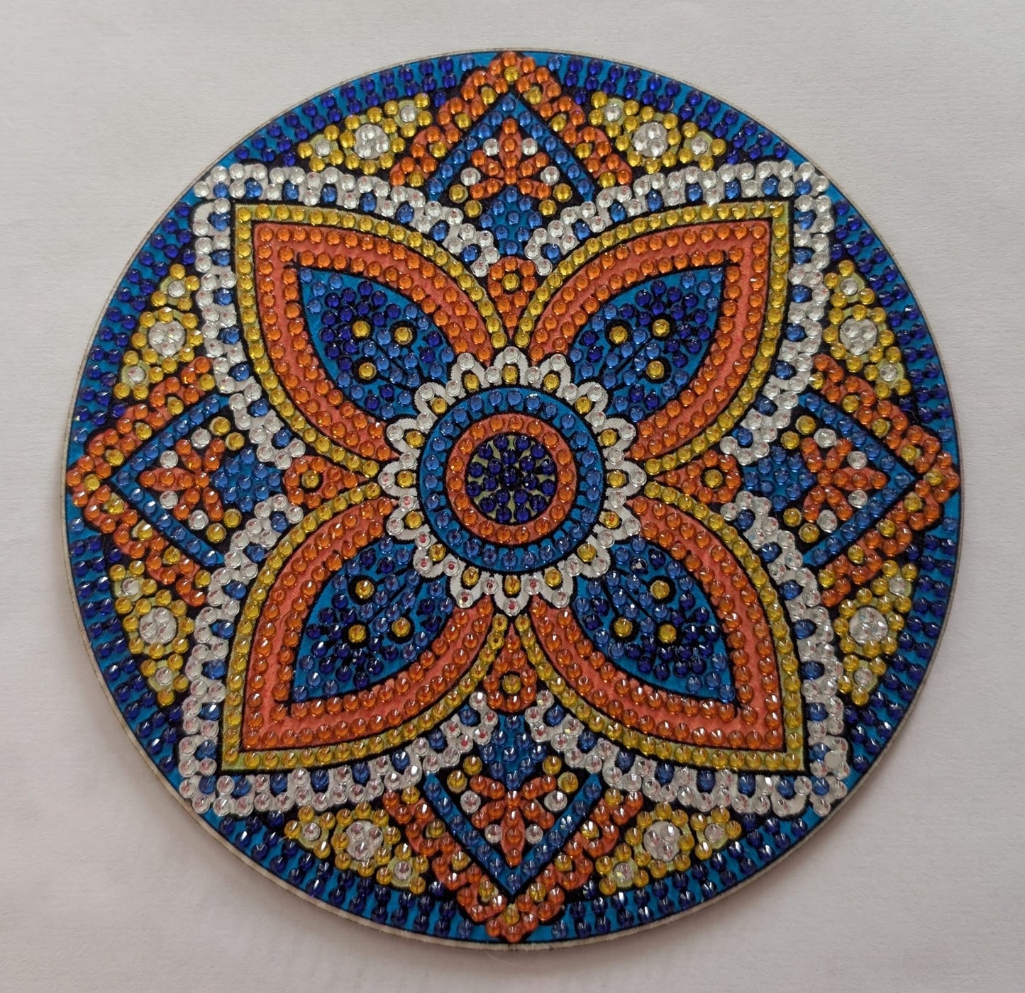 Sottopentola artigianale in diamond painting