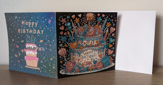 Tanti auguri con un tocco di luce - biglietto compleanno